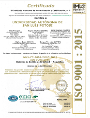 CERT ISO 9001-2015 Ciclo 19-21